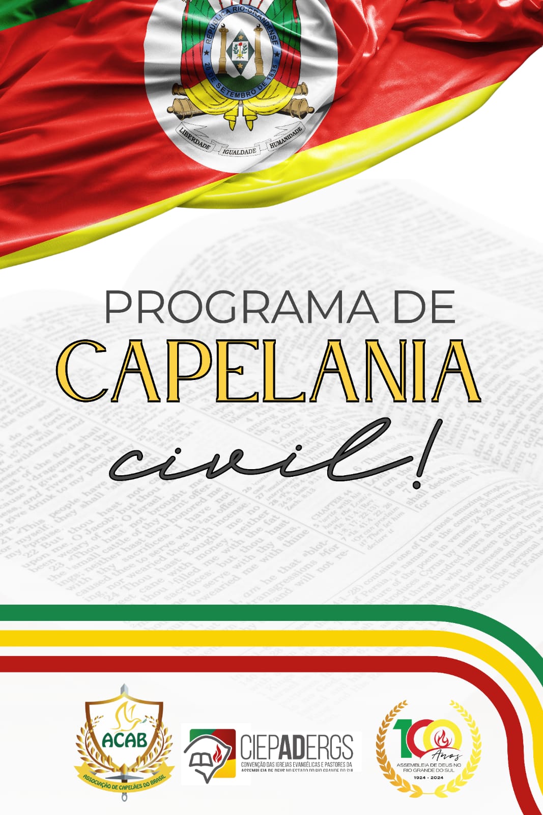 Entre em contato conosco e leve o Programa para sua Igreja!